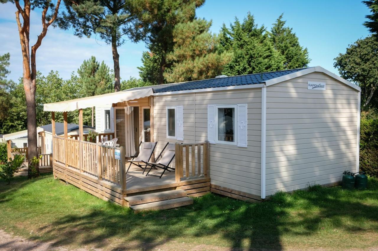 Mobil Home Xxl 4 Chambres - Camping La Trevilliere ブルティニョール・シュル・メール エクステリア 写真